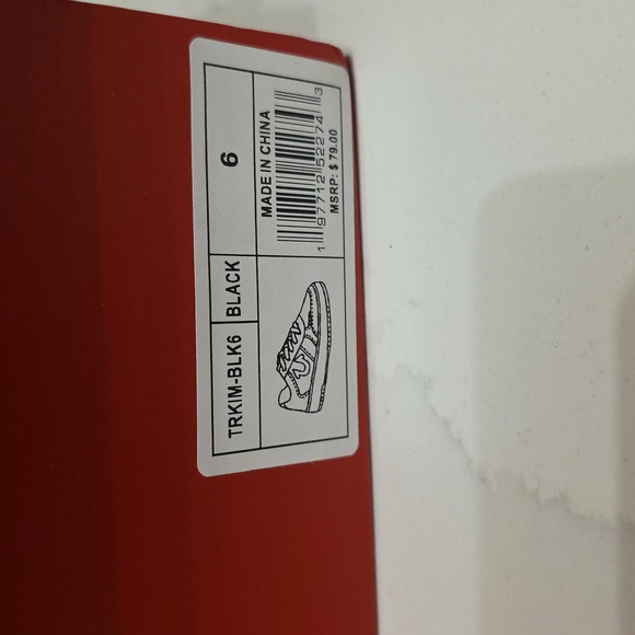 New In Box True Religion Sneakers TRKIM-BLK6 - Picture 9 of 10